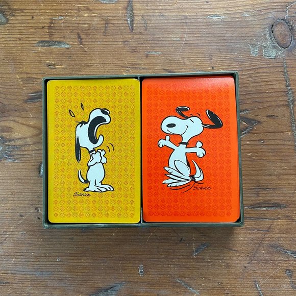 Vintage Collectible Peanuts Snoopy 1970s Playing Cards - Picture 8 of 9